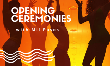 Opening ceremonies with Mil Pasos - August 25, 2022 at 6:15 PM